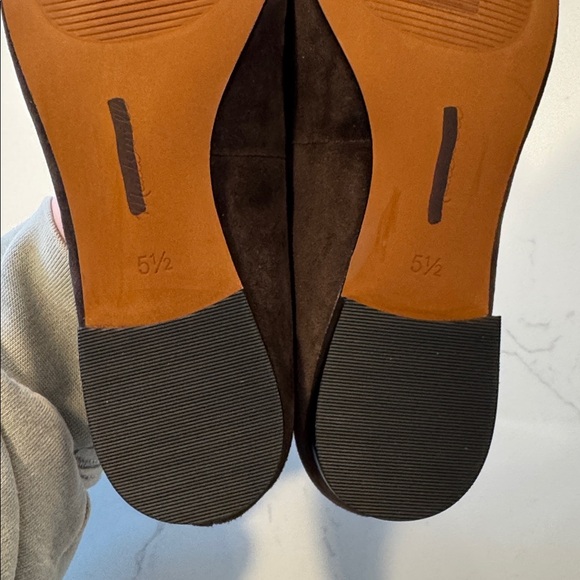 Madewell The April Ballet Flat in Dark Carob - Picture 8 of 10